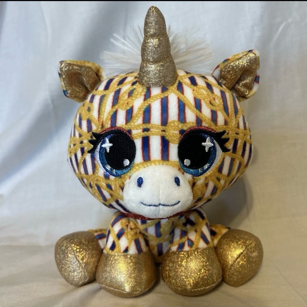 UNICORN‎ plush Natalie Von Com unicorn plush 7" GUND